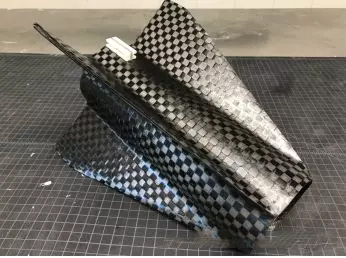 碳纤维复合材料的翅片筒结构