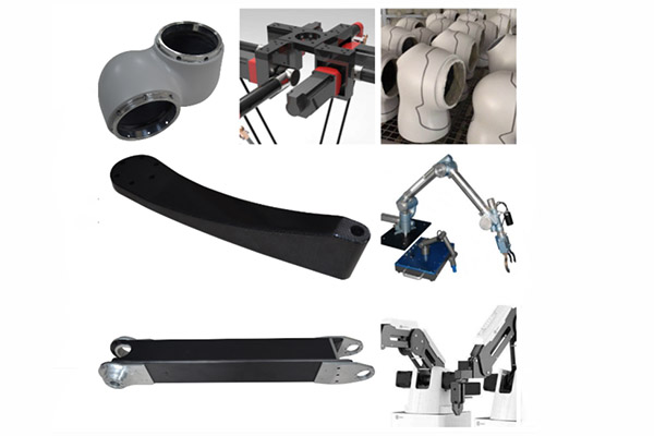 多类型规格碳纤维工业机械手臂